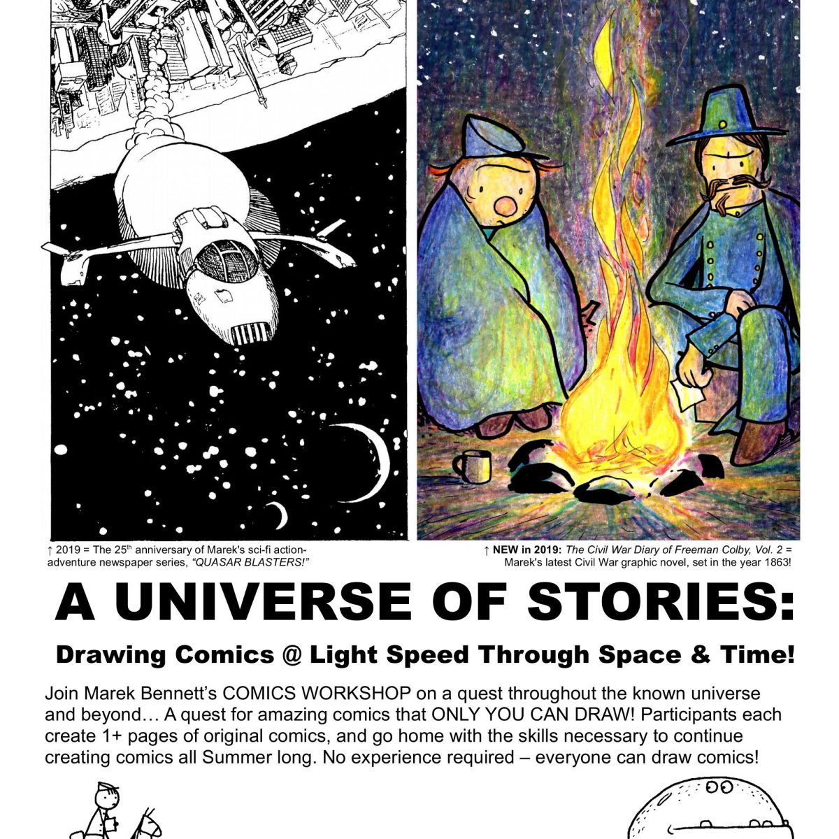 “A Universe of&nbsp;Stories!”