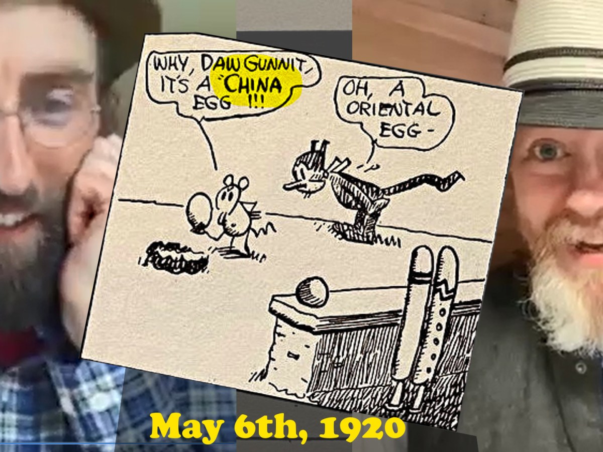 “This Is (Not) a (China) Egg” (Krazy Chat / 6 May&nbsp;1920)