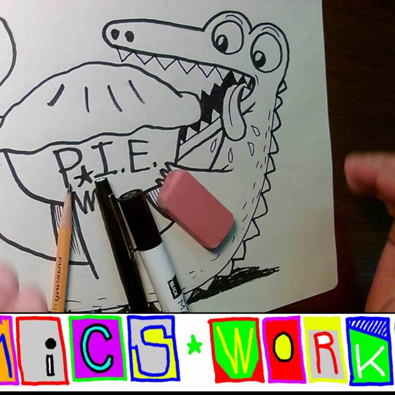 P*I.E. PROCESS: Pencil + Ink + Erase