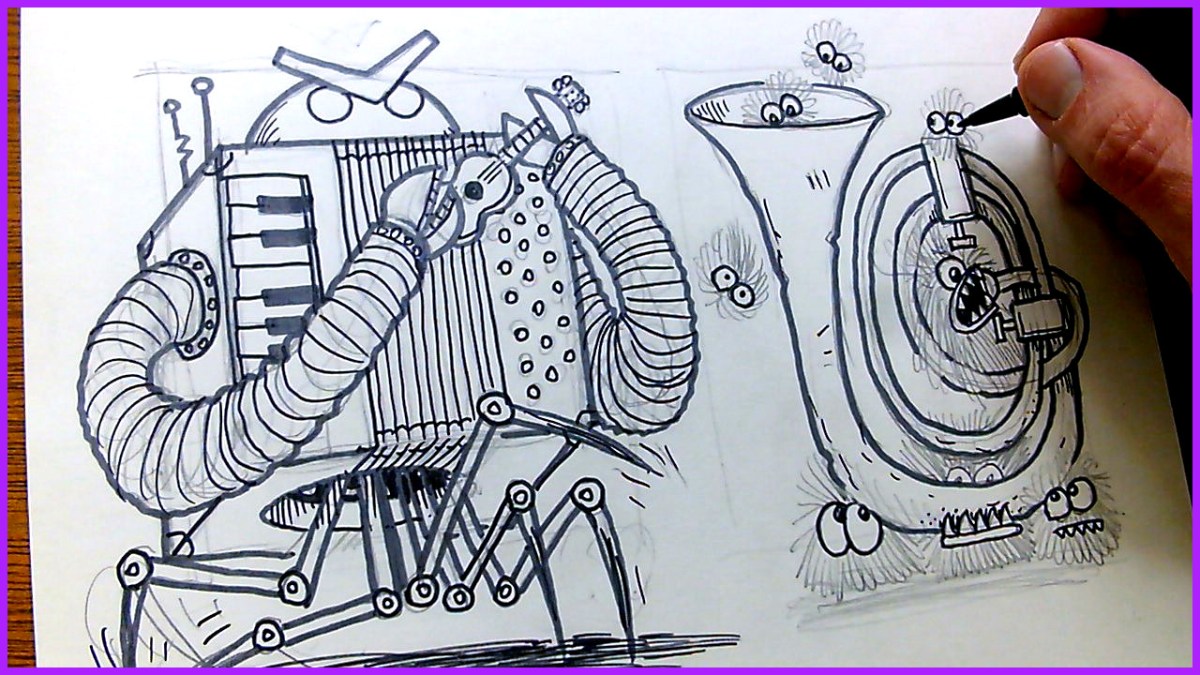 Monday Monsters Live: Ukulele Robot Vs. Monster&nbsp;Tuba!