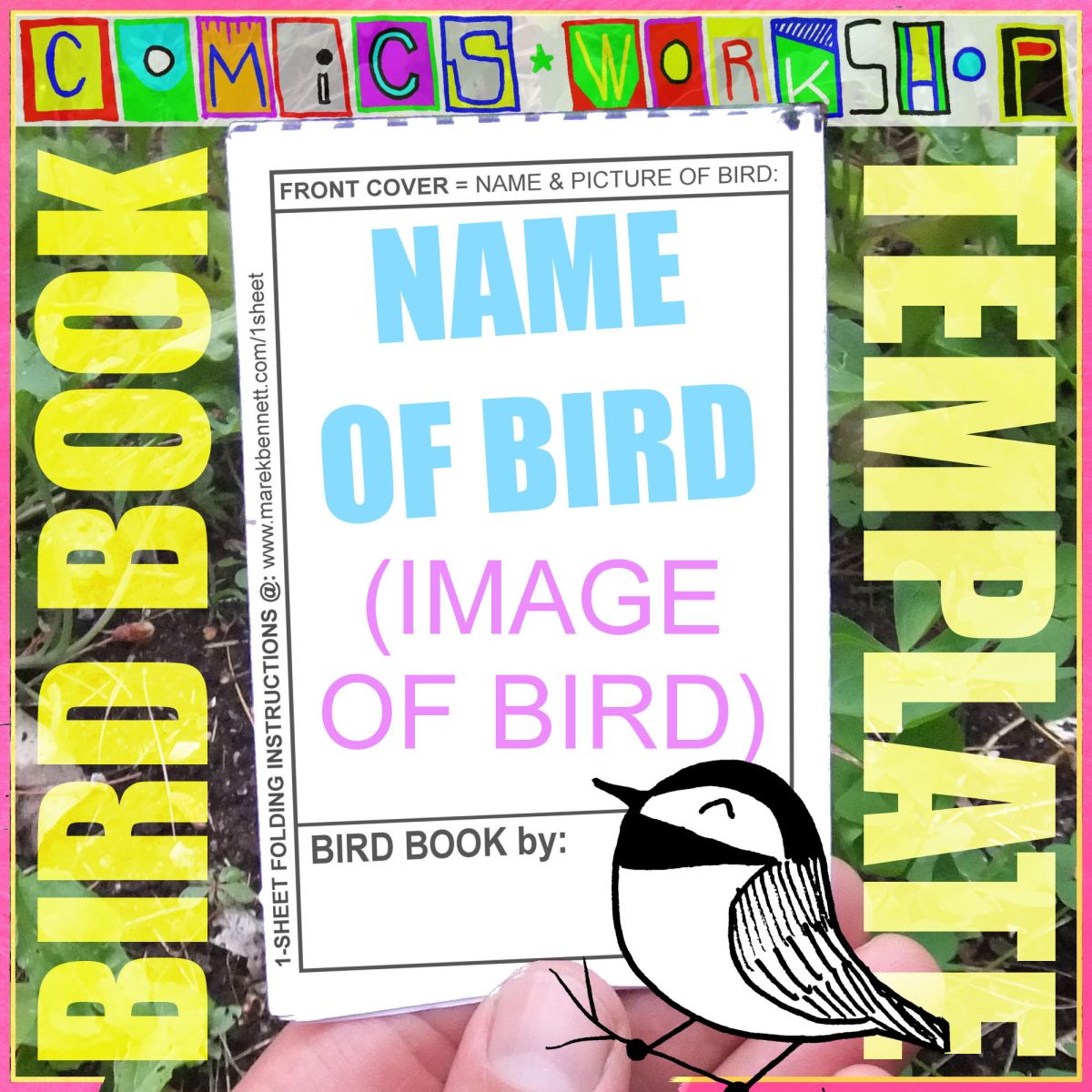 BIRD BOOKS! (8-page&nbsp;Template)