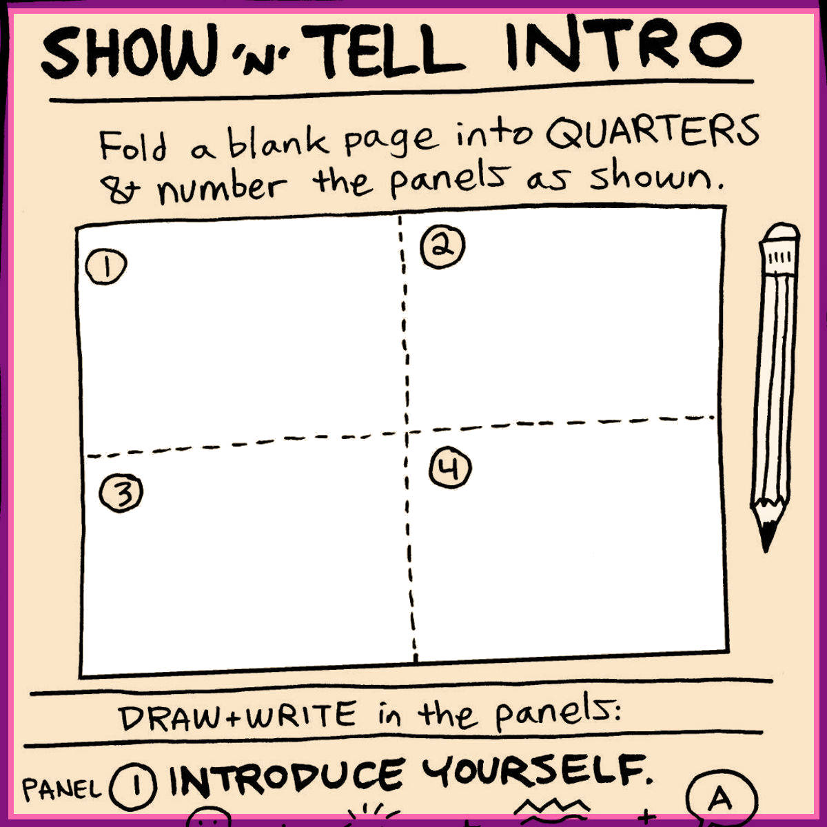 Show ‘N’ Tell Intro (1p&nbsp;Template)