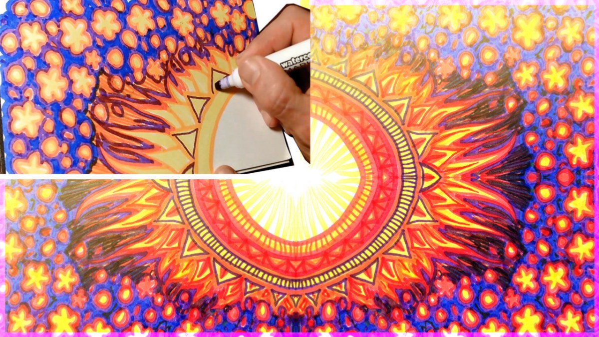 Solstice Star Mirror-Doodle&nbsp;Demo