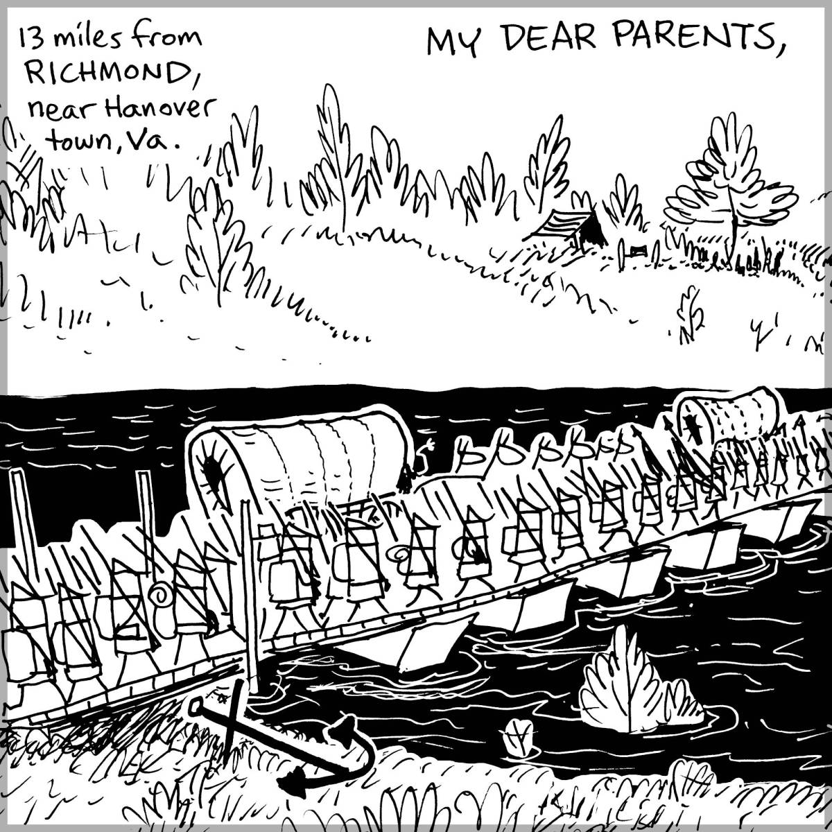 Freeman Colby Vol. 4 / p.32-33 📖 “My dear parents…” (1 June&nbsp;1864)