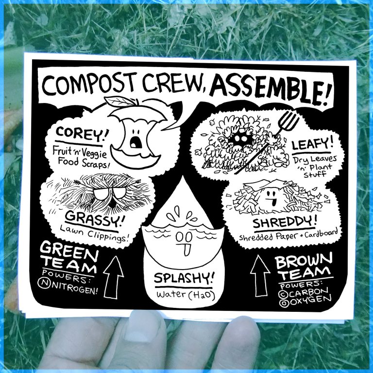COMPOST COMICS #3 🌱 Deep in the Pile… – www.MarekBennett.com