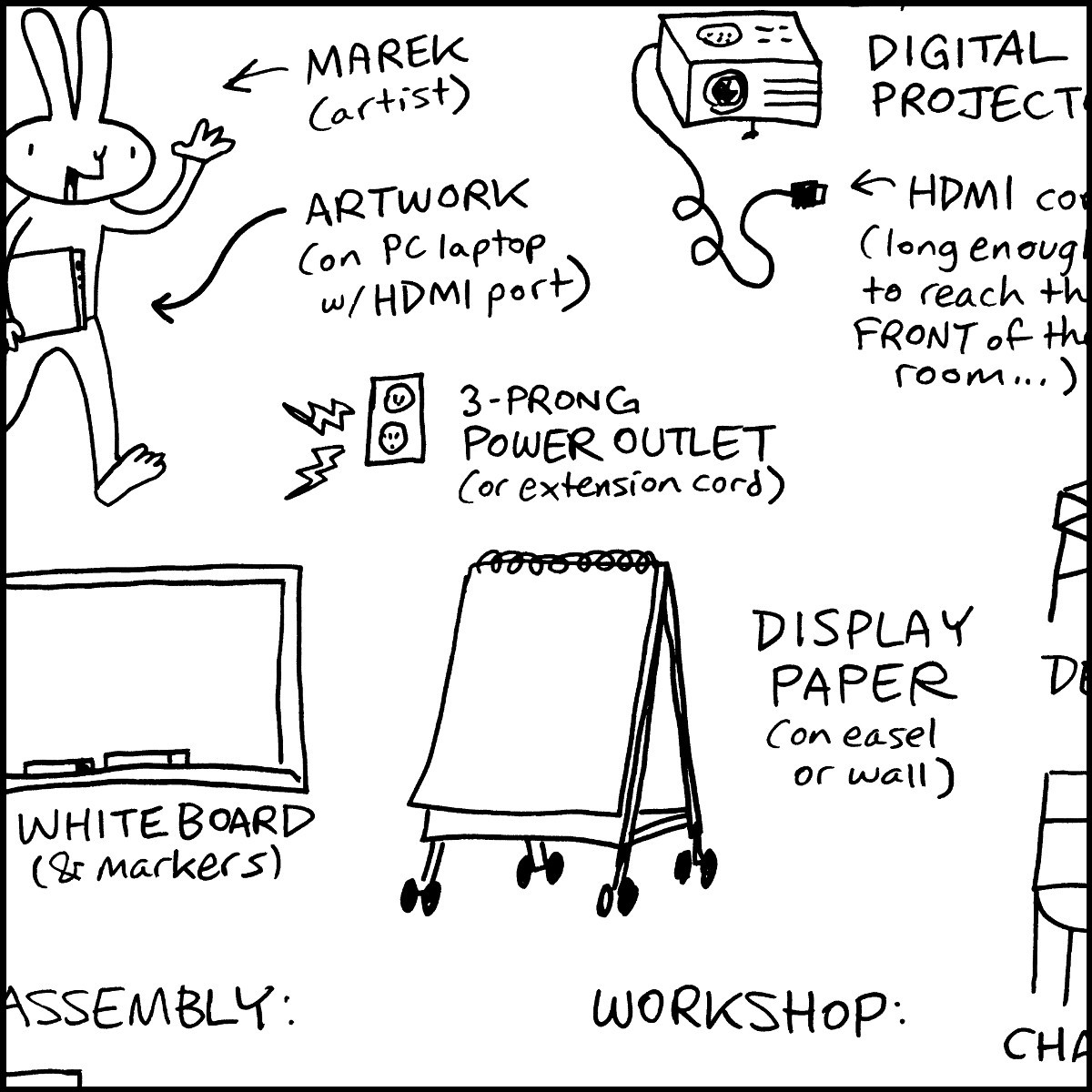 Set up your&nbsp;space…