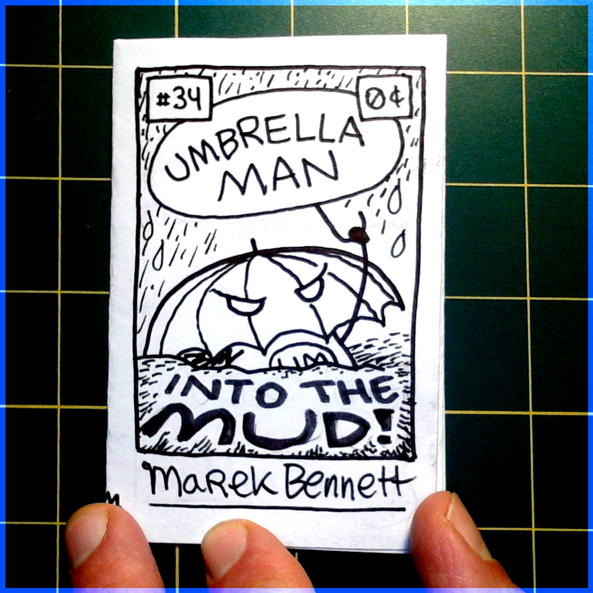 Umbrella Man™ #34 ☔👟 “Into the&nbsp;Mud!”