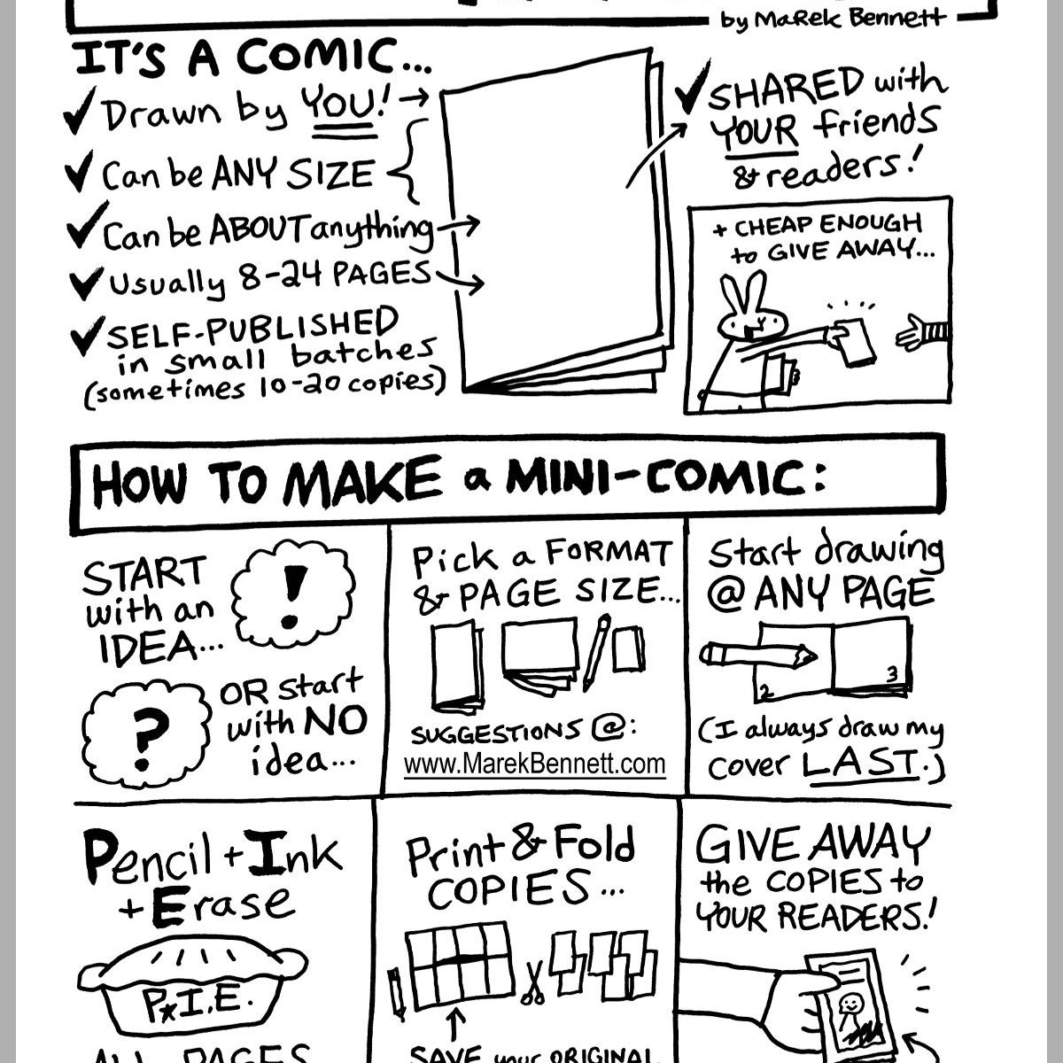 What’s a MINI-COMIC? 📖&nbsp;(Printable)