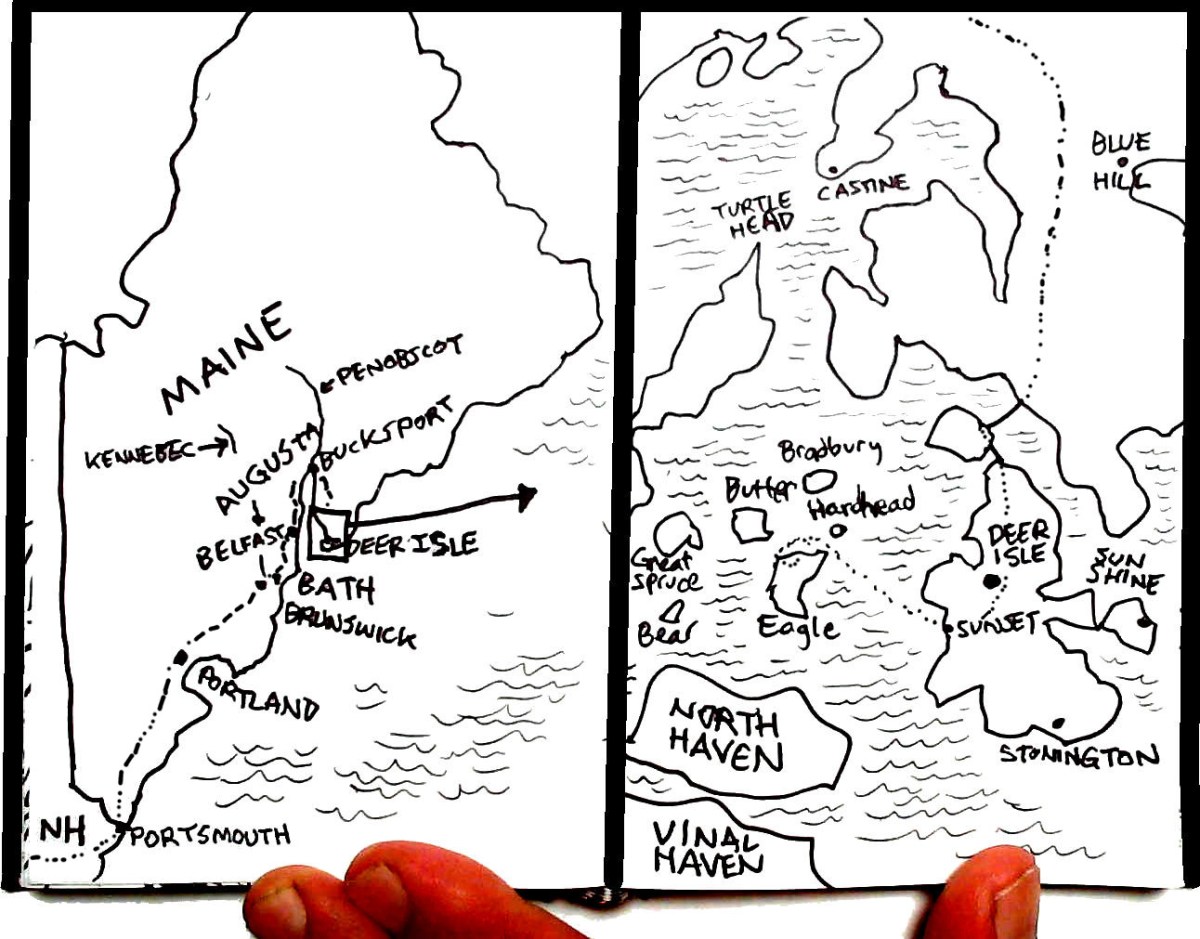 Penobscot Sketchbook 🌊 July&nbsp;2024