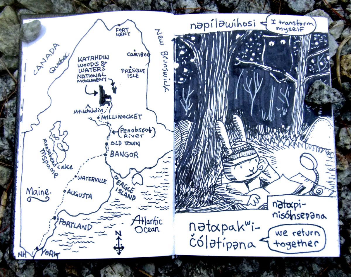 Katahdin Sketchbook 🌲 (Fall&nbsp;2024)