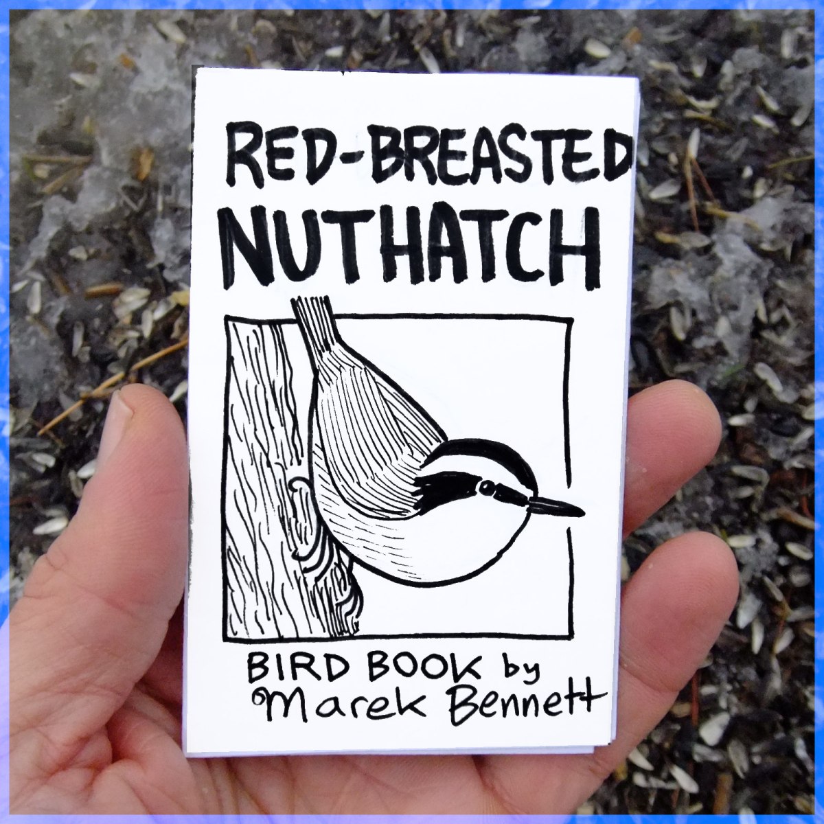 RED-BREASTED NUTHATCH 📖 Bird Book&nbsp;Mini