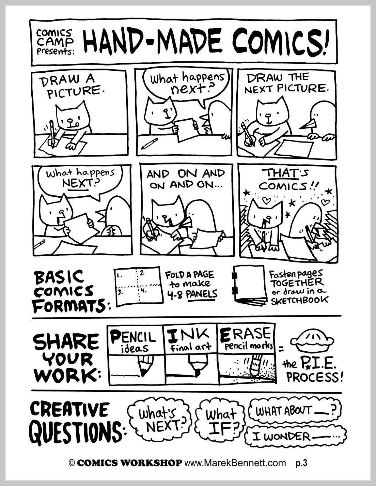 Hand-Made Comics 📃 (INTRO&nbsp;PAGE)