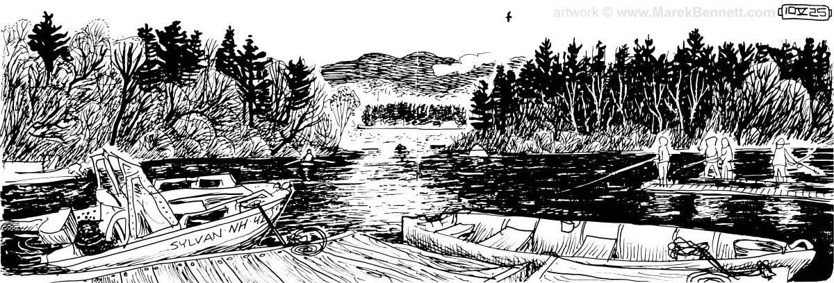 Squam Lake Sketchbook