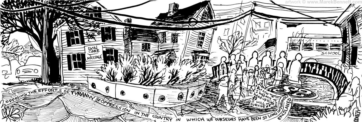 African Burying Ground Memorial 🪦 (Portsmouth,&nbsp;NH)