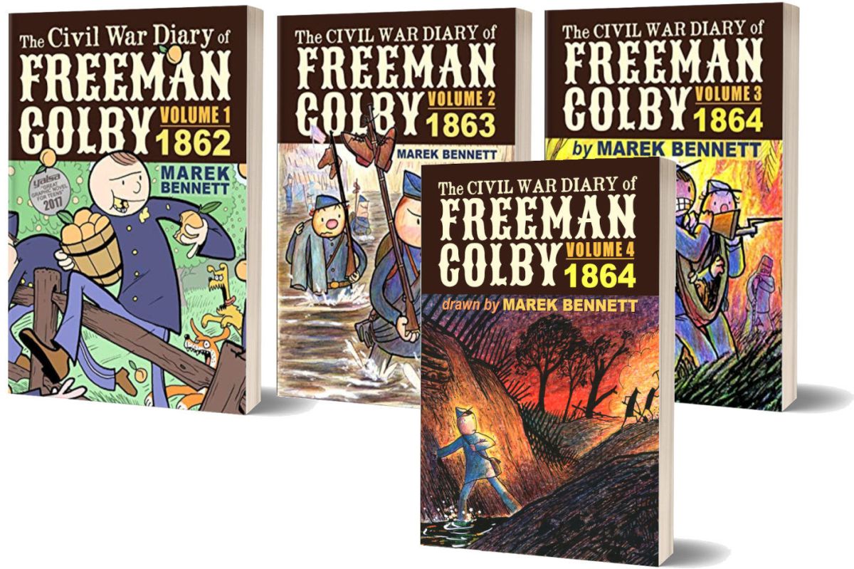 The Civil War Diary of Freeman Colby (Graphic Novel&nbsp;Series)