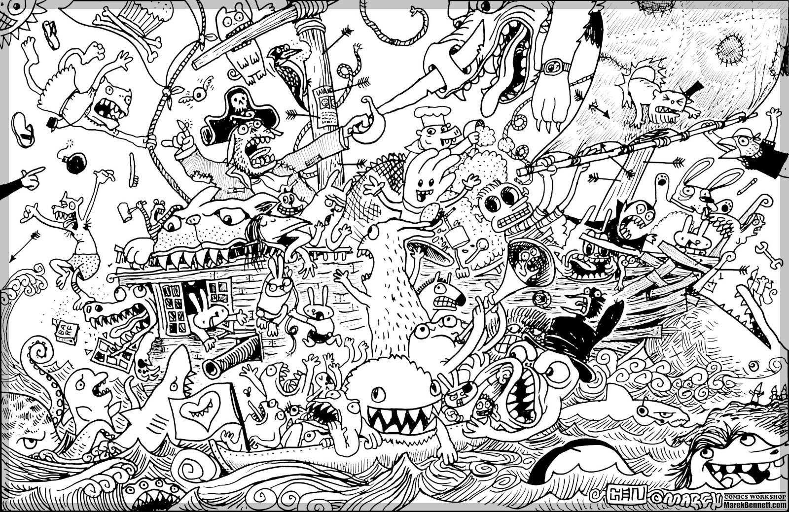 Doodles – www.MarekBennett.com