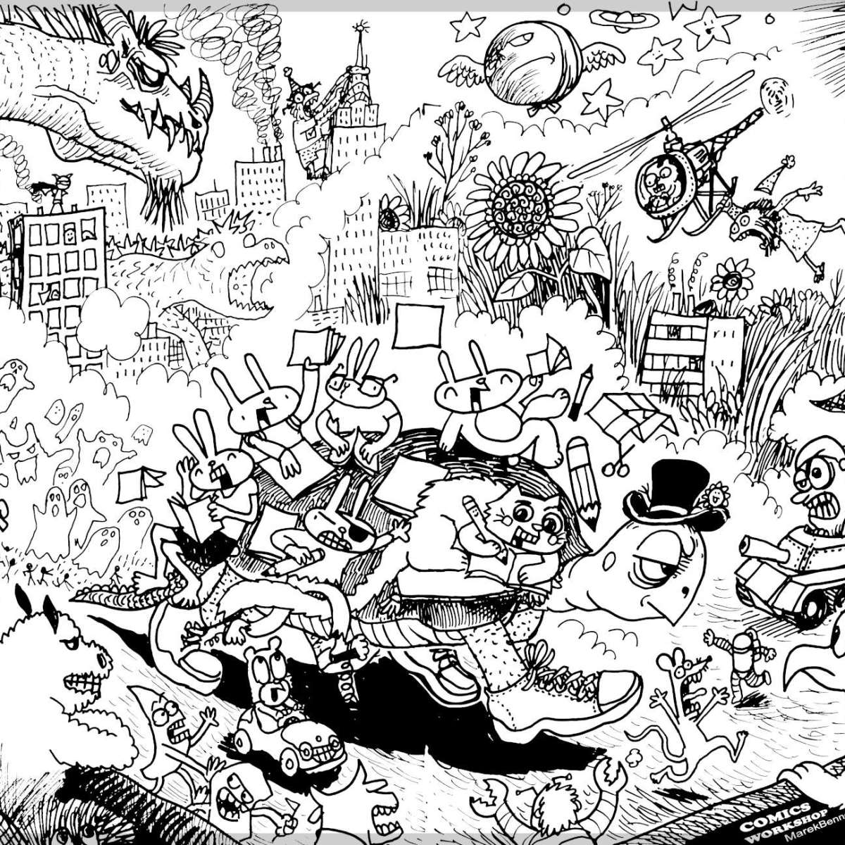 Ink-Readable Journey 🐢&nbsp;(Doodle)