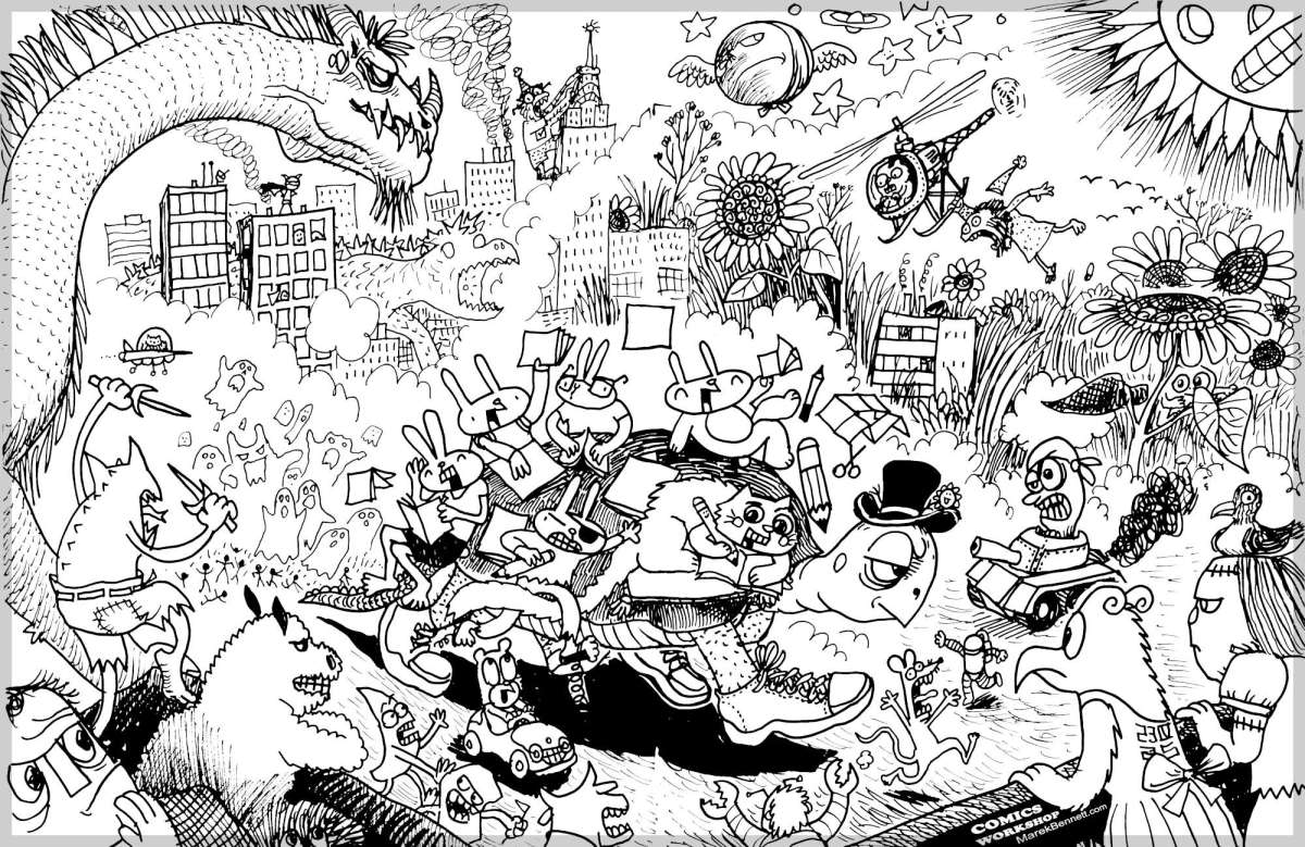 Ink-Readable Journey 🐢&nbsp;(Doodle)