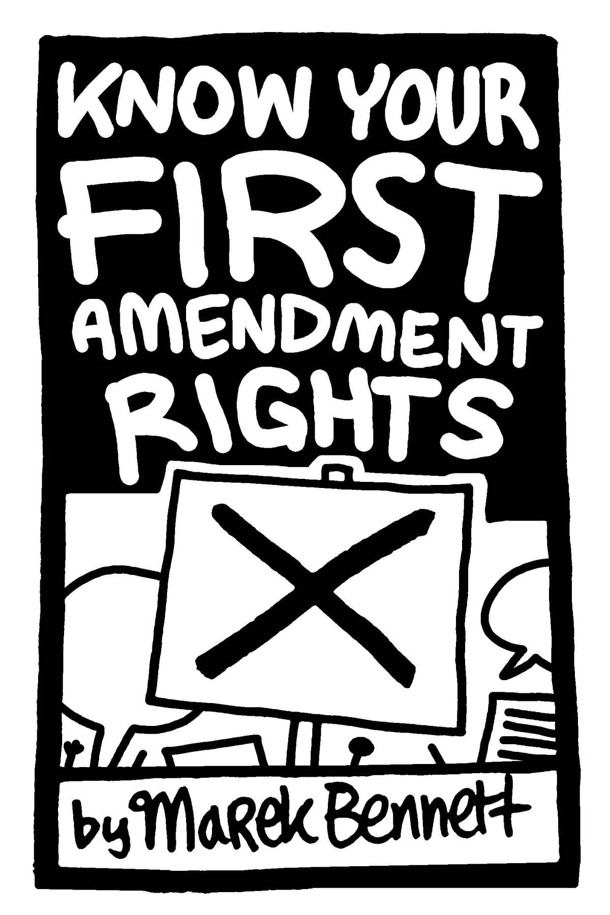 Know Your FIRST AMENDMENT Rights 📜 The&nbsp;Mini-Comic