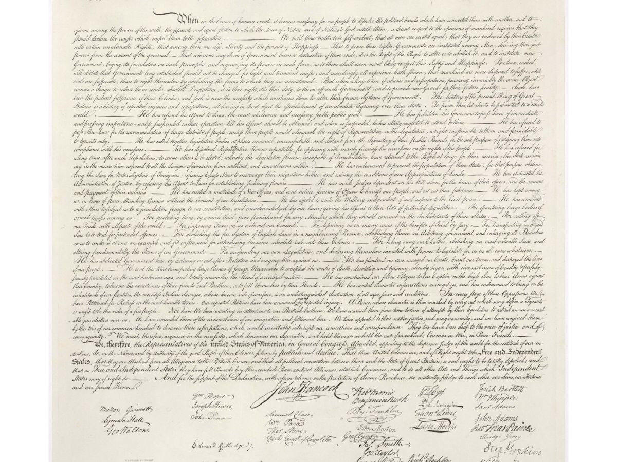 Declaration of Independence&nbsp;Comics!