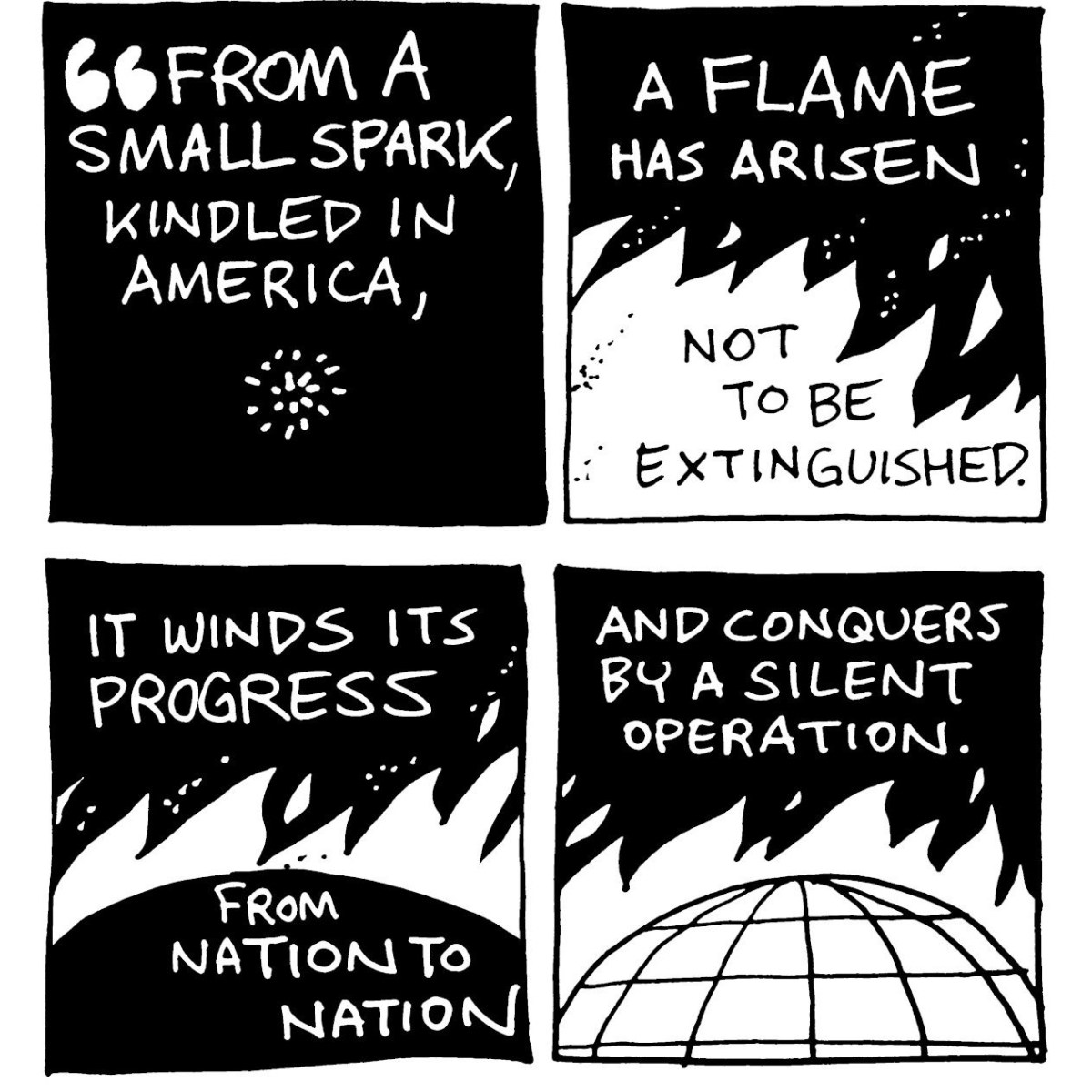 “From a Small Spark” 🔥 Thomas Paine&nbsp;(1792)