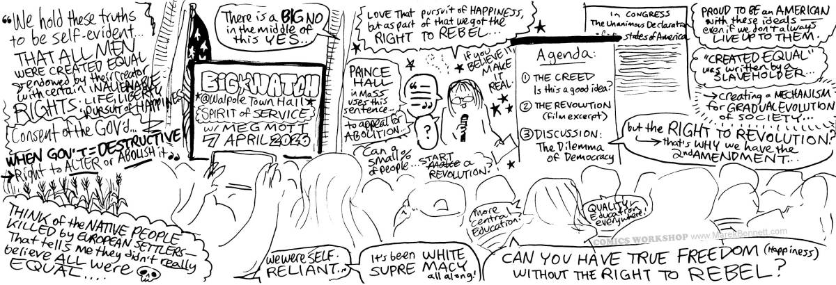 REVOLUTION @ Walpole, NH 🌟 “These&nbsp;Truths”