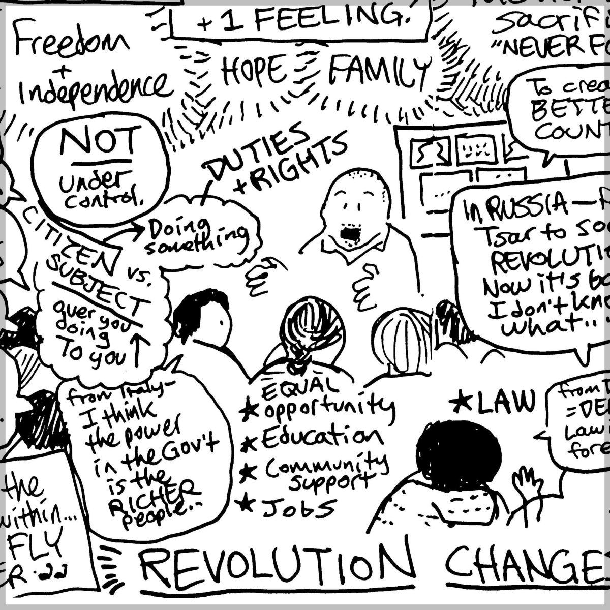 REVOLUTION @ Dover, NH 🌟 “Country of Immigrants”