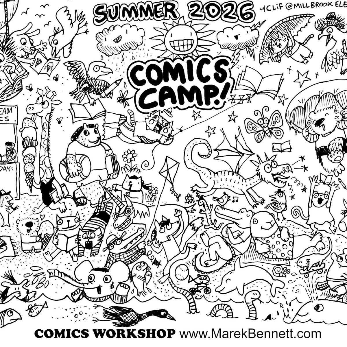 COMICS CAMP 2026 🏖️ Beach Party&nbsp;Poster!