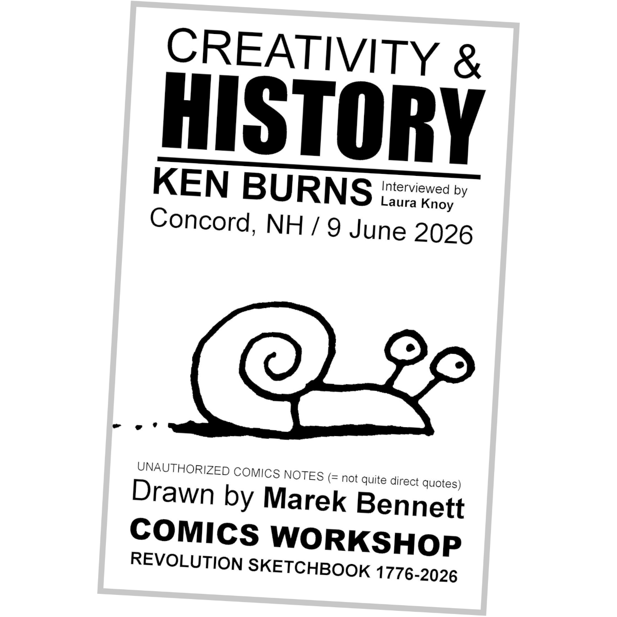 CREATIVITY & HISTORY 🎞️ Ken Burns&nbsp;Interview